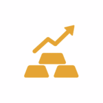 creame un icono vectorial que  respresnte esto Invertir en Oro